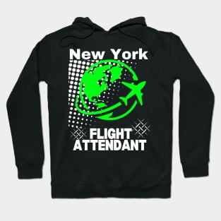 New York Flight Attendant Hoodie